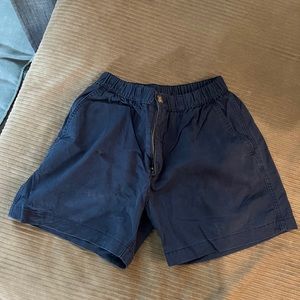 Mens chubbies navy khaki shorts.